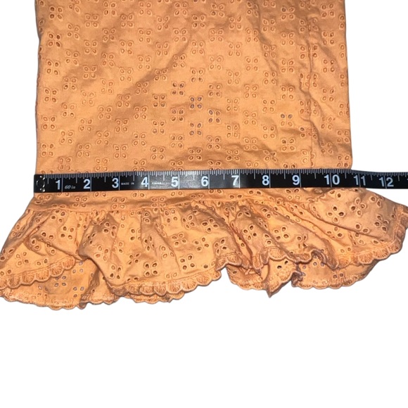 ASOS Orange Ruffle Hem Pants - Picture 14 of 16